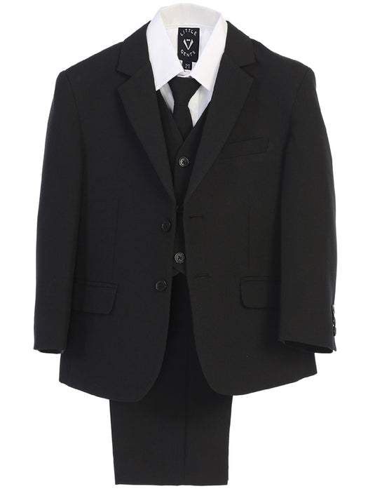 Stefan Communion Suit in BLACK NAVY OR WHITE (Sizes 6 Months to 15 Years + Husky) - Black, White or Navy
