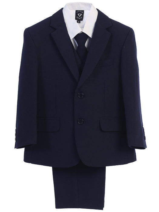 Stefan Communion Suit in BLACK NAVY OR WHITE (Sizes 6 Months to 15 Years + Husky) - Black, White or Navy