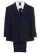 Stefan Communion Suit in BLACK NAVY OR WHITE (Sizes 6 Months to 15 Years + Husky) - Black, White or Navy