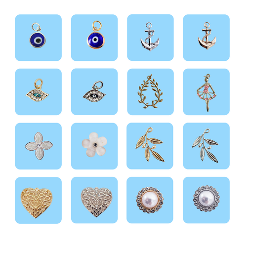 Pin Centerpiece Charms - All Types