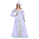 Christmas White Mrs. Santa Claus Costume - Adult Woman