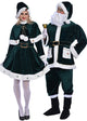 Christmas Green Miss Santa Costume - Adult Woman
