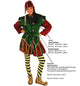 Christmas Elf Costume Traditional - Adult (Unisex)