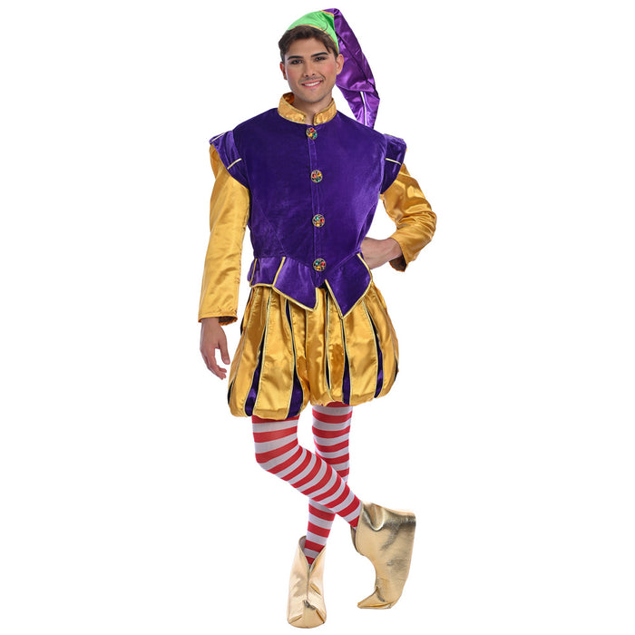 Christmas Purple Elf Costume - Adult Woman