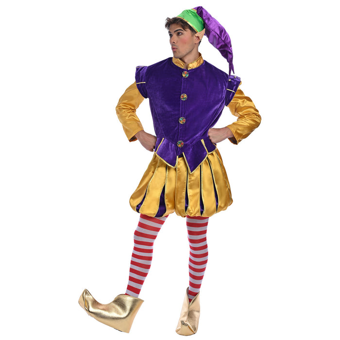 Christmas Purple Elf Costume - Adult Woman
