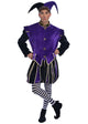 Christmas Purple Velvet Elf Costume - Adult Male