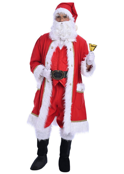 Christmas Santa Claus Costume - Adult Male