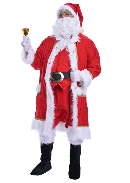 Christmas Santa Claus Costume - Adult Male
