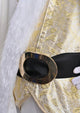 Christmas Gold-White Santa Claus Costume - Adult Male