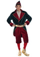 Christmas Velvet Elf Tuxedo Costume - Adult Male