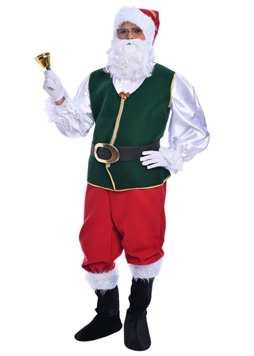 Christmas Santa Claus Costume - Adult Male