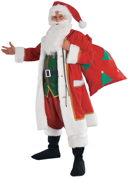 Christmas Festive Santa Claus Costume - Adult