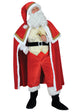 Christmas Gold Santa Claus Costume - Adult Male