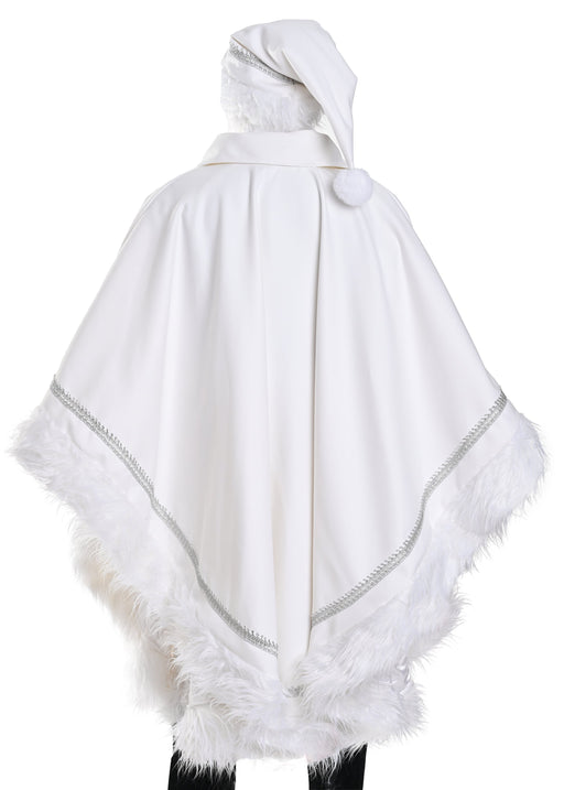 Christmas White Santa Claus Costume - Adult Male