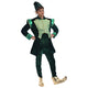 Christmas Elf Costume Deluxe Green - Adult Male
