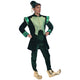 Christmas Elf Costume Deluxe Green - Adult Male