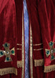 Christmas Burgundy Saint Nicholas Costume - Adult Male