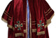 Christmas Burgundy Saint Nicholas Costume - Adult Male