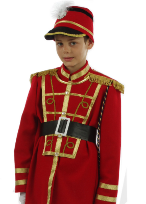 Christmas Drummer Costume (White and Red) - Child