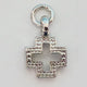 Diamond Pin w 2 Centerpieces - Organza Bow