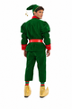 Christmas Green Velvet Elf Costume - Adult Male