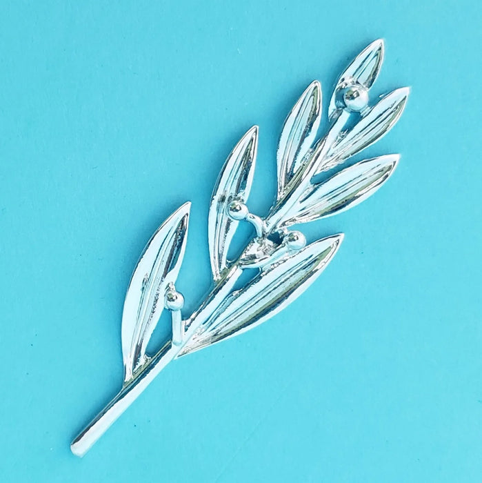 Organza Olive Leaf Corded Wrap Favor