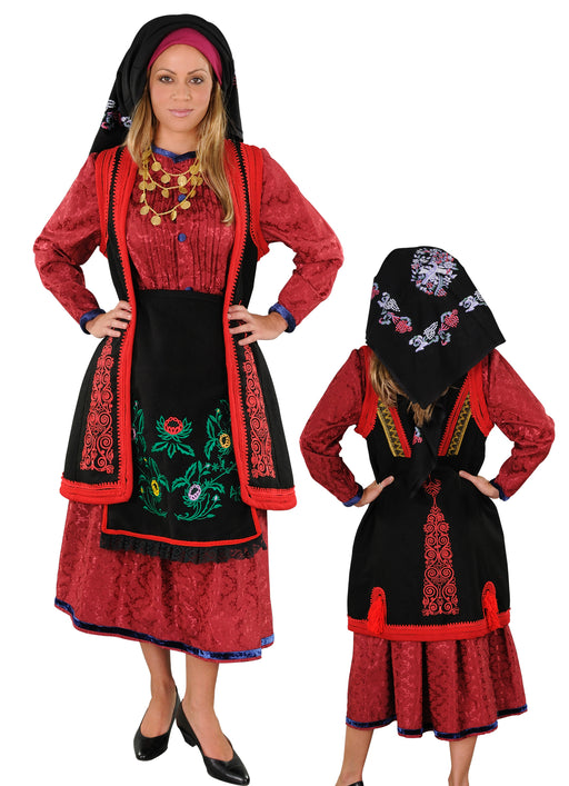 Zagori Embroidery Woman Costume