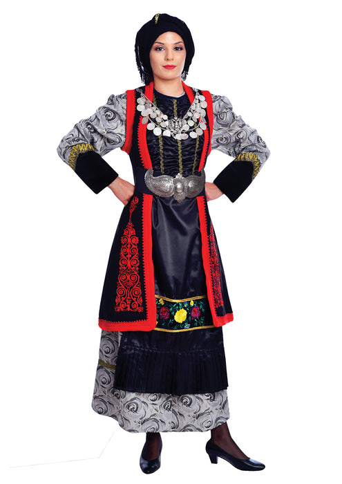 Zitsa Embroidery Woman Costume