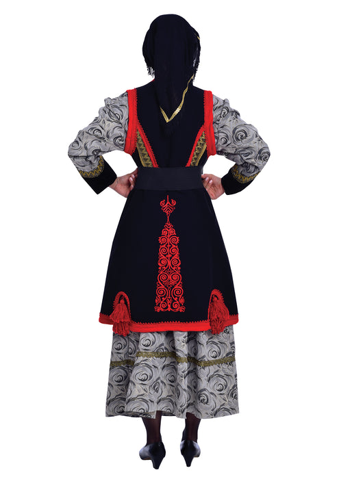 Zitsa Embroidery Woman Costume