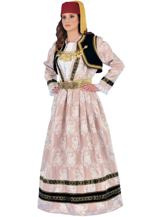 Greek Costume Kastoria W. Macedonia Woman — Blessed Celebration Greek Costume Kastoria W. Macedonia Woman — Blessed Celebration