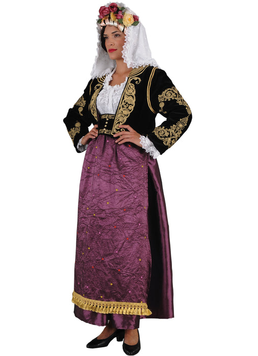 Corfu Kerkira Embroidery Woman Costume
