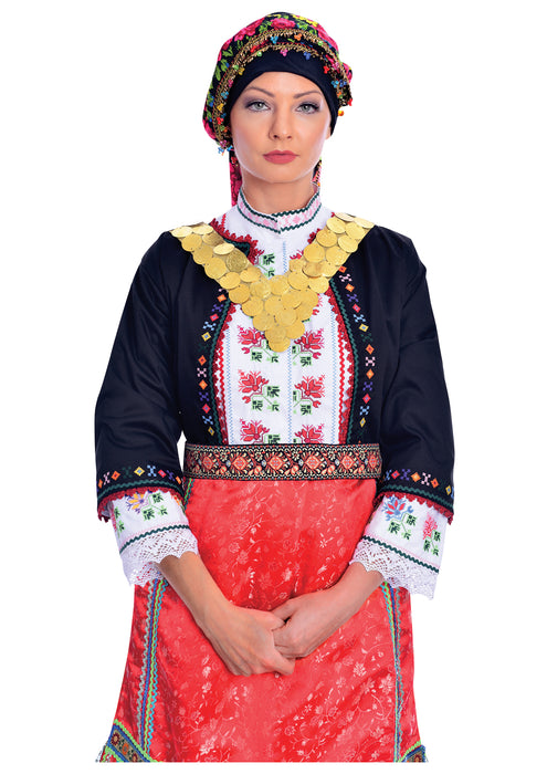 Traditional Embroidered Dress of Karpathos Island