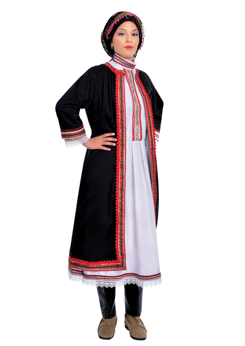 Traditional Embroidered Dress of Karpathos Island