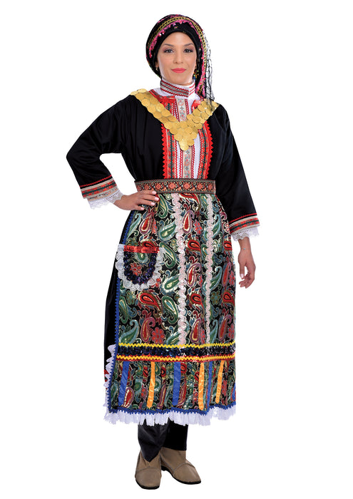 Traditional Embroidered Dress of Karpathos Island Traditional Embroidered Dress of Karpathos Island