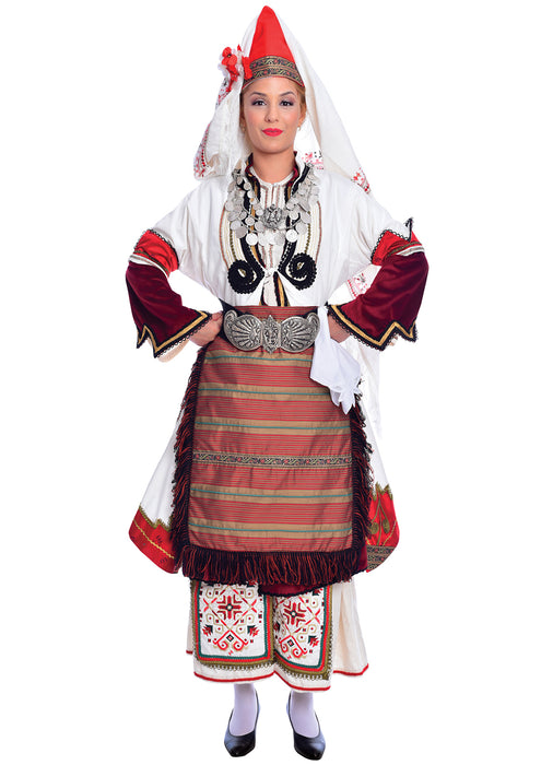 Traditional Embroidered Dress Episkopi Imathias