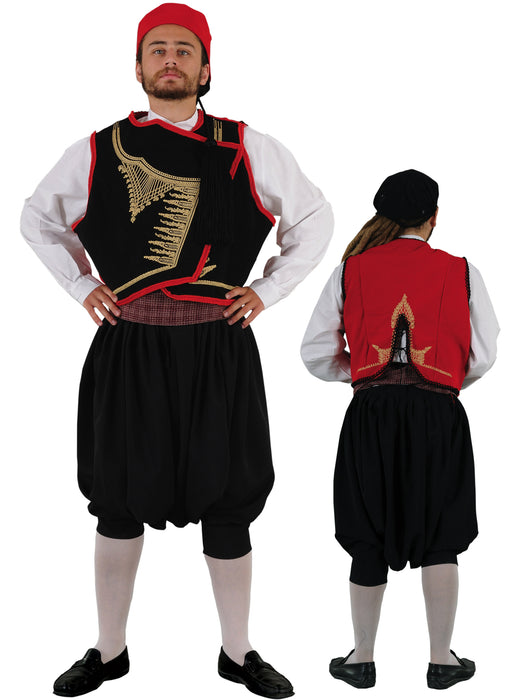 Aegean Islands Traditional Embroidered Cyclades Man