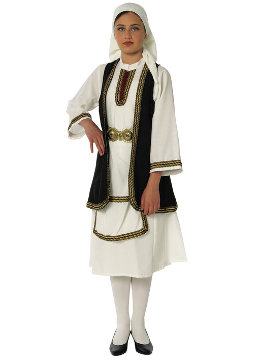 Souliotissa Girl Costume (Sizes 6-14)