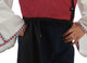 Woven Wool Belt Sash with Fringes - Boy Thrace