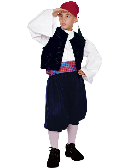 Miaoulis Boy Costume (Sizes 6-14)