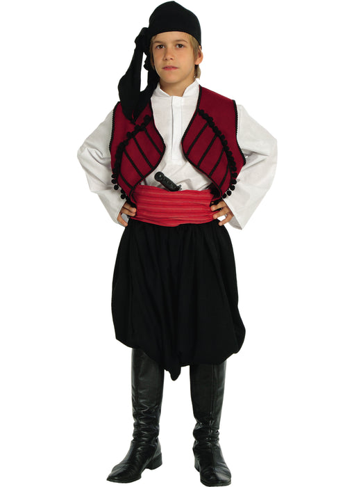 Maniatis Boy Costume (Size 8, 10, 12, 14, 16)