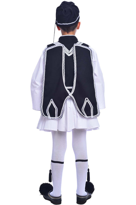 Tsolias Boy Black & White Costume (Sizes 8-16)