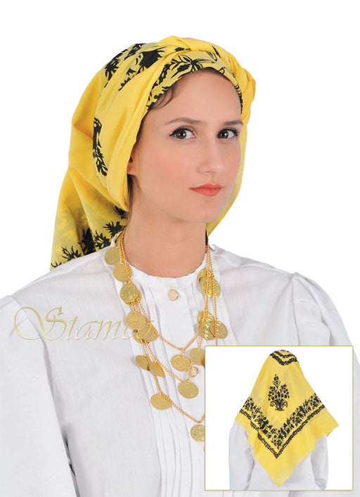 Traditional Scarf - Yellow