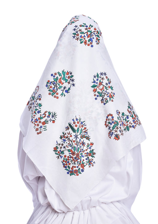 TRADITIONAL COTTON SCARF OF EVIA - CENTRAL GREECE