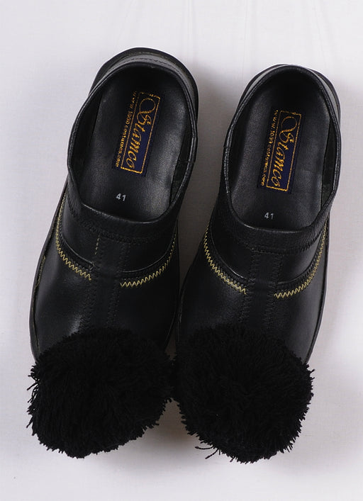 Tsarouchi Black Shoe - Sizes 35, 36, 37, 38, 39 (Sizes 3.5 - 7)