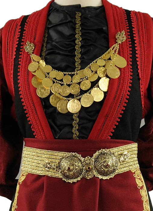 Traditional Greek Coin Buckle