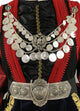 Traditional Greek Coin Necklace - Silver