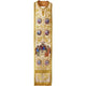 Priest Stole -Epitrachelion – Ivory with Holy Trinity and Saints Embroidery