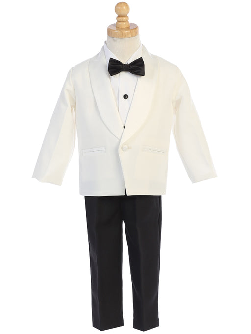 Ivory Tail Tuxedo Set for Boys - (Sizes: 3months to 12 Years)