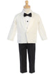 Ivory Tail Tuxedo Set for Boys - (Sizes: 3months to 12 Years)