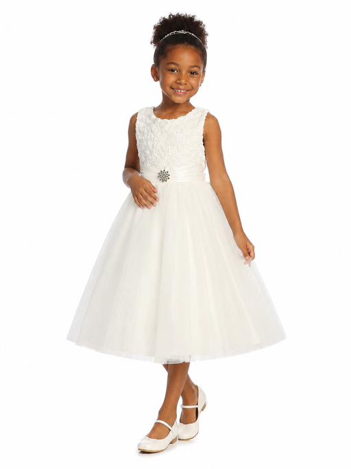 Flower Girl Dress - The Joanne Collection (Sizes 2T - 12)